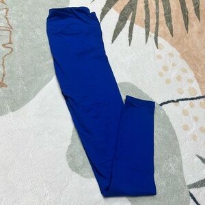 Lularoe OS royal blue OS leggings